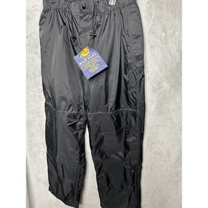 Bass Pro Shops Pants Mens XL Black GTX Rain Waterproof Fishing Hiking Trousers